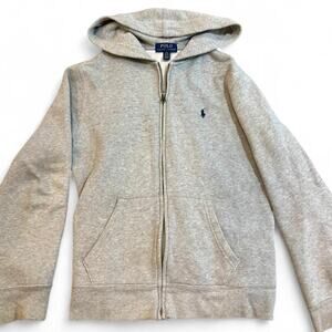 Polo Ralph Lauren Grey Zip Hoodie